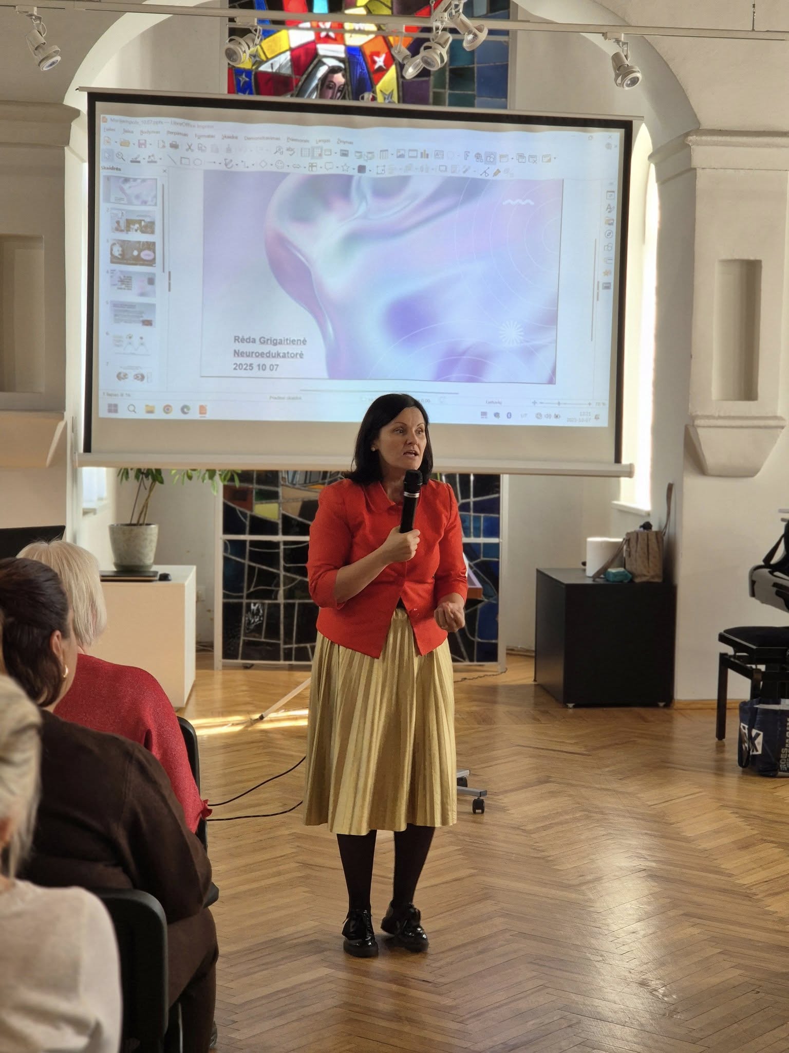 „Aš save matau, girdžiu, jaučiu“