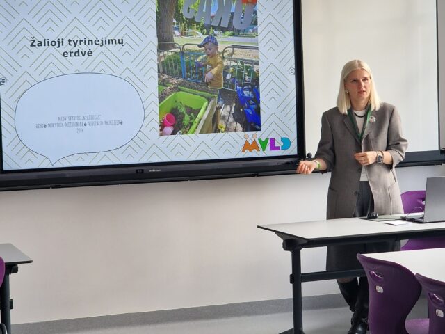 „Gamtamokslinis ugdymas: nuo patyrimo iki atradimo“